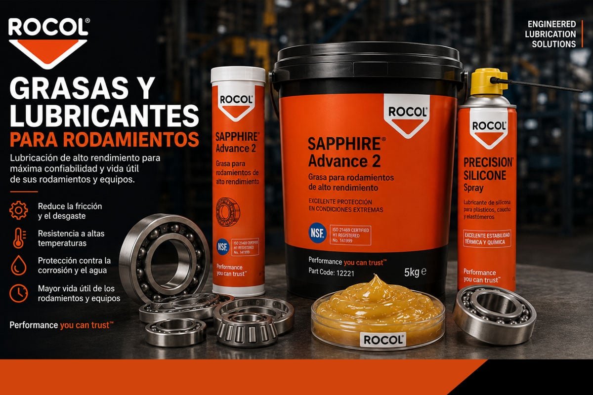 Rocol - Grasas y Lubricantes para Rodamientos