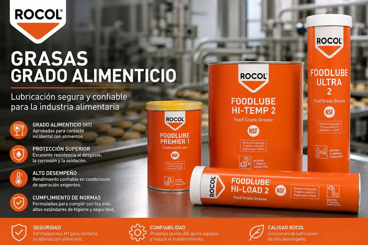 Rocol - Grasas Grado Alimenticio